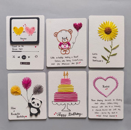 6 Set of Lovely Cards 🧧