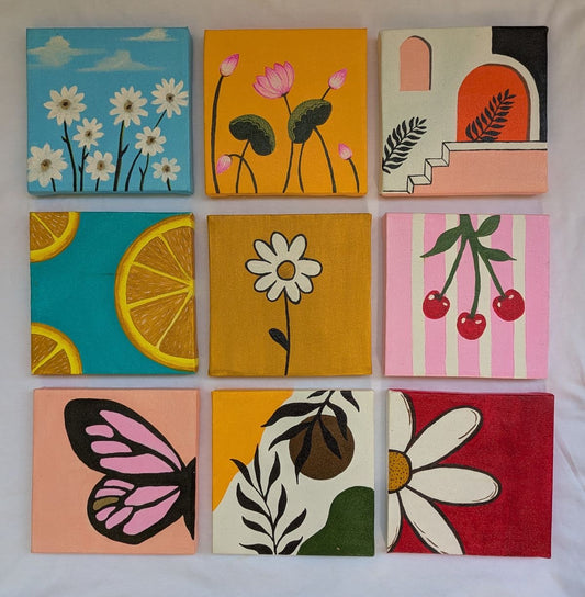 Cute patterns (set of 9)