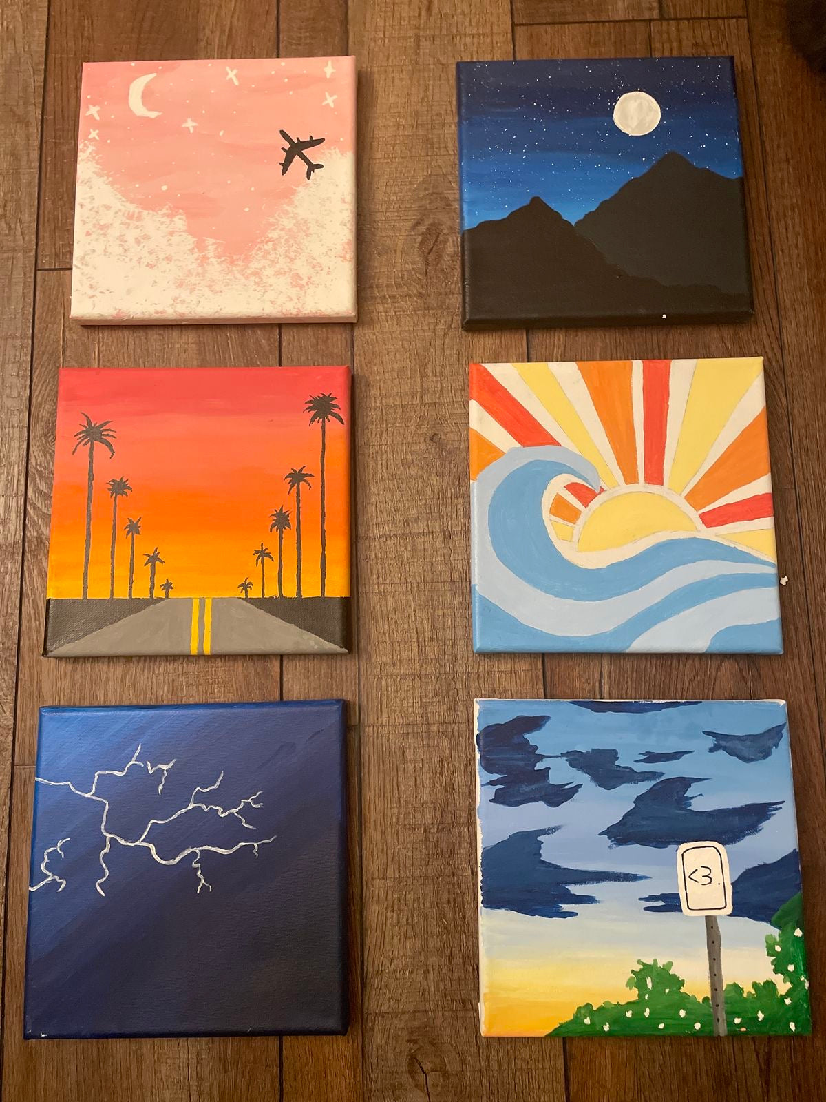 All Lovely 🥰 (set of 6)