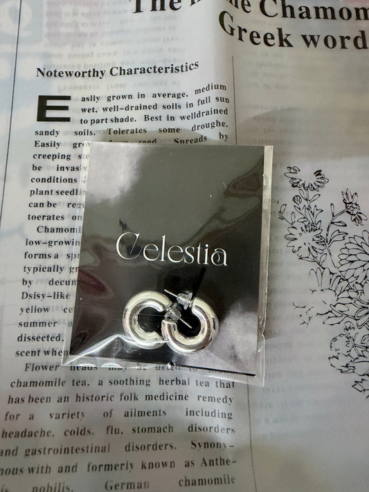 Silver Anti Tarnish hoops