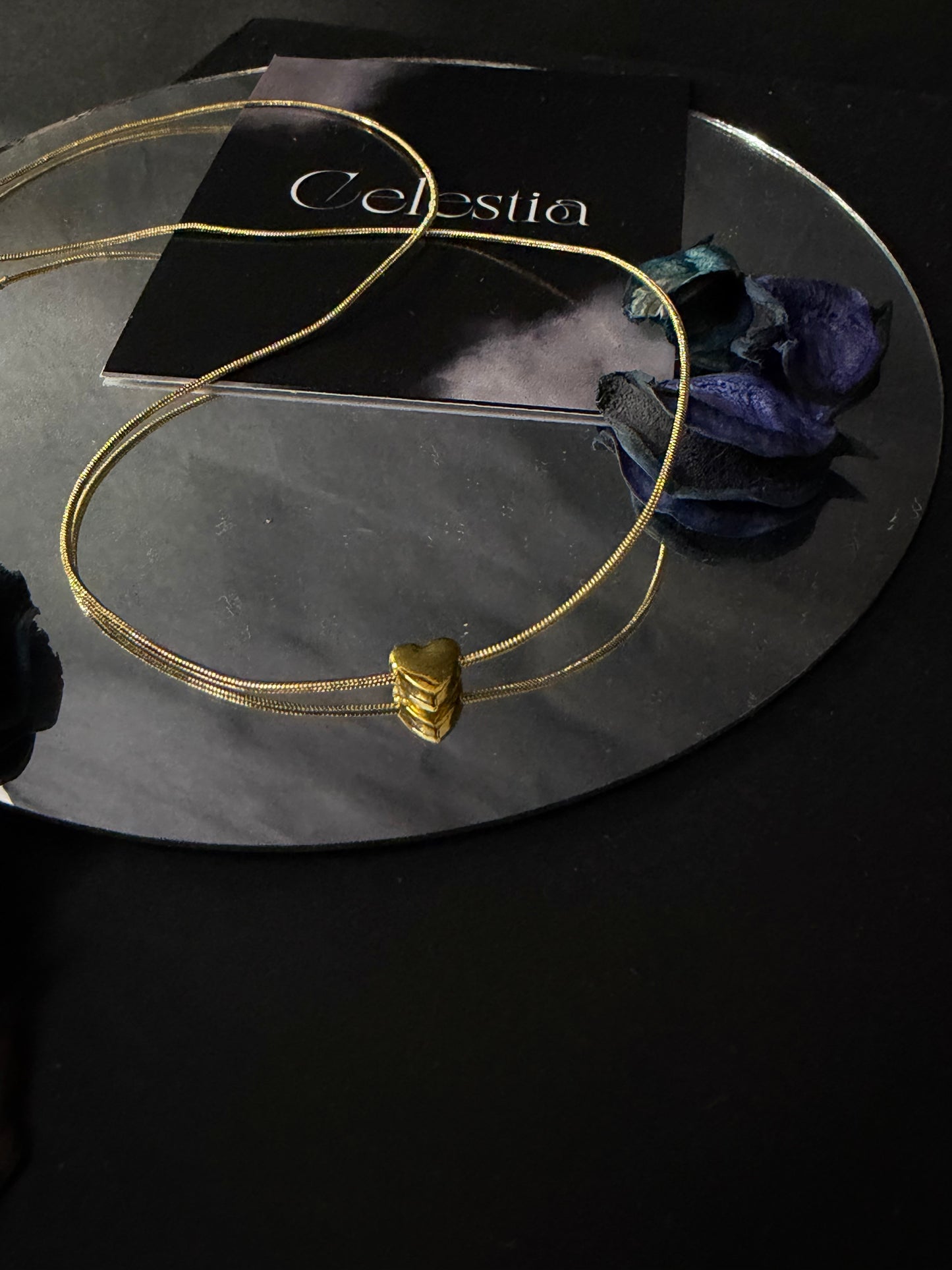 Heart Golden Necklace