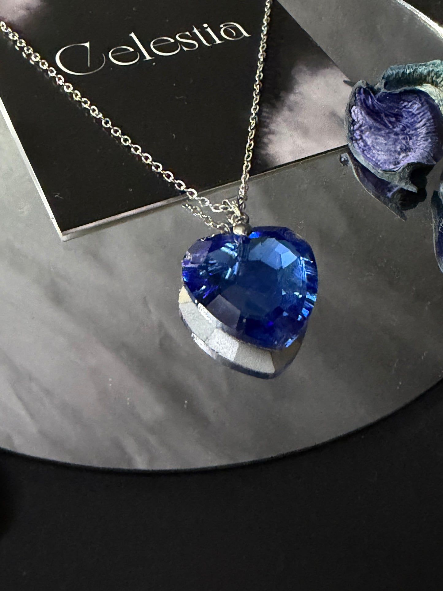 Blue Heart Pendant