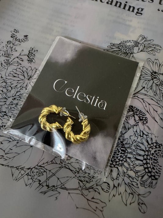 Cute curly loop Anti Tarnish