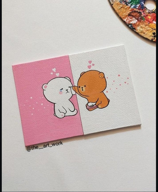 cute kissy (set of 2)