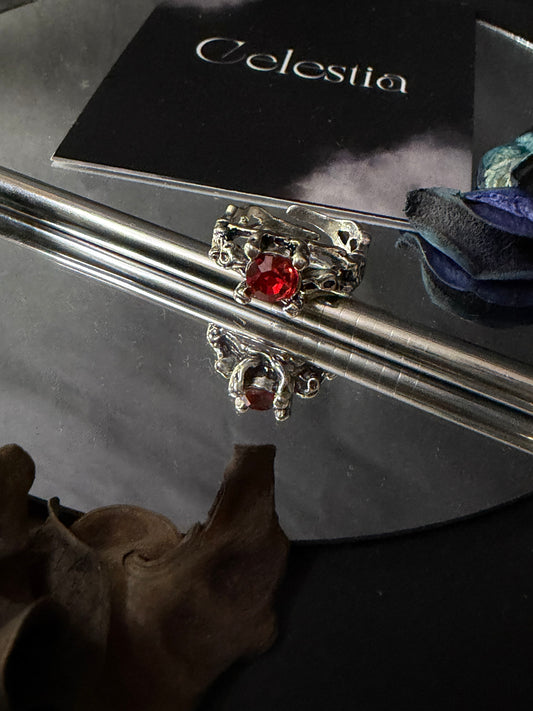 Red Gemstone Ring