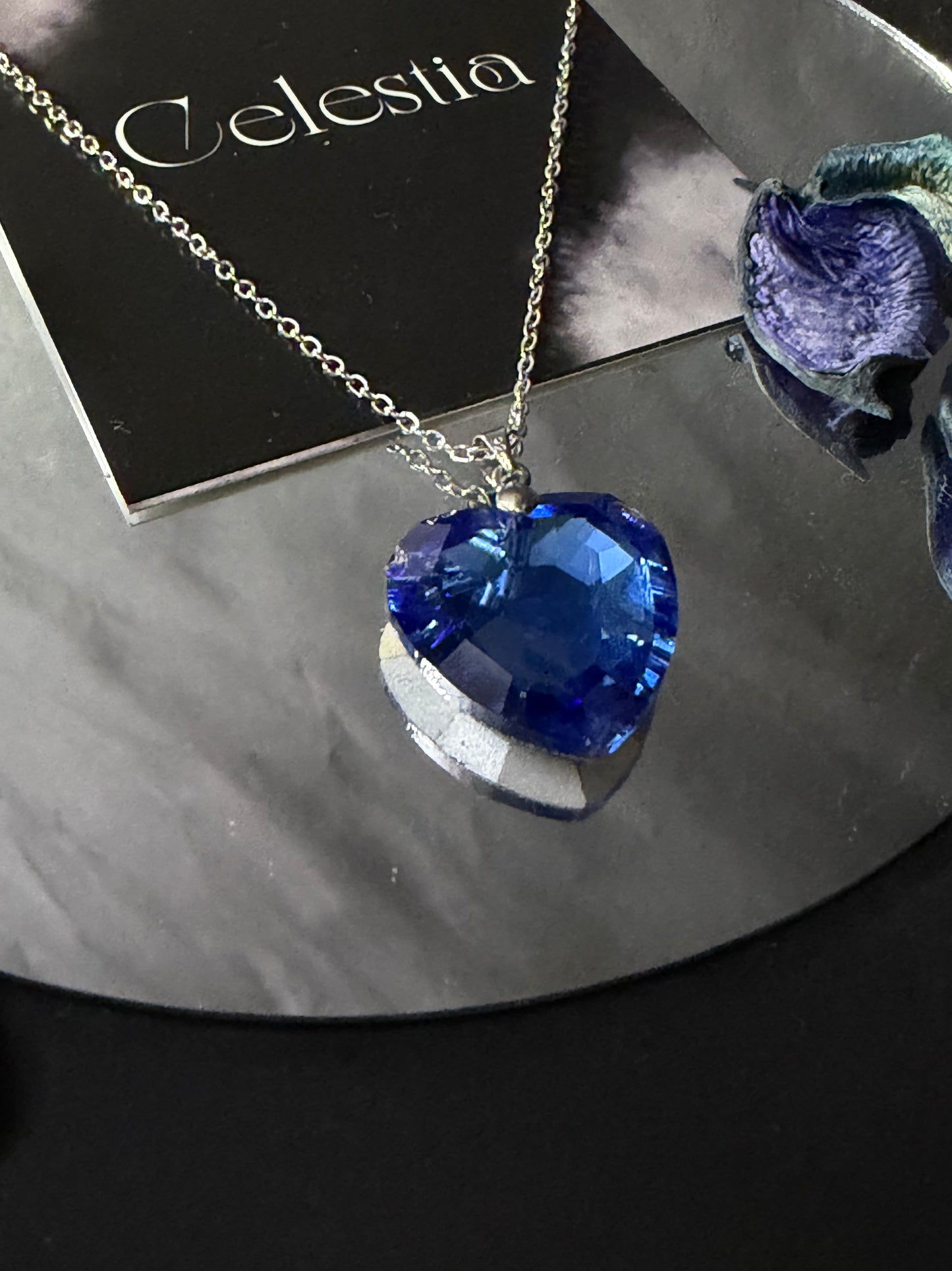 Blue Heart Pendant